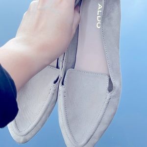 Aldo Nude Office Flats Point Toe